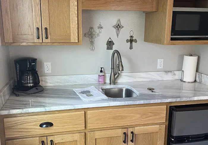 lavender house kitchen