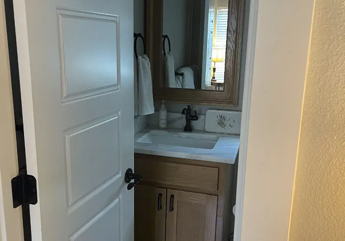 Lavender Batroom Texas Rainbow